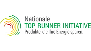 Logo Nationale Top-Runner Initiative (verweist auf: Produktfinder für energieeffiziente Produkte)